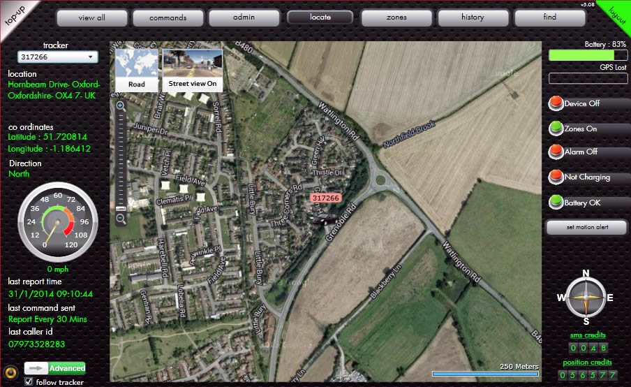 Covert Vehicle Tracking